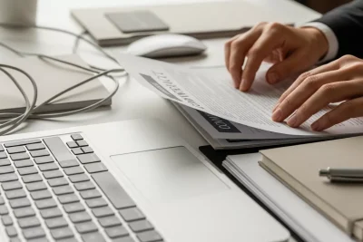 Imagen destacada editorial sobre Tipos de contratos de trabajo en Ecuador, sin texto visible